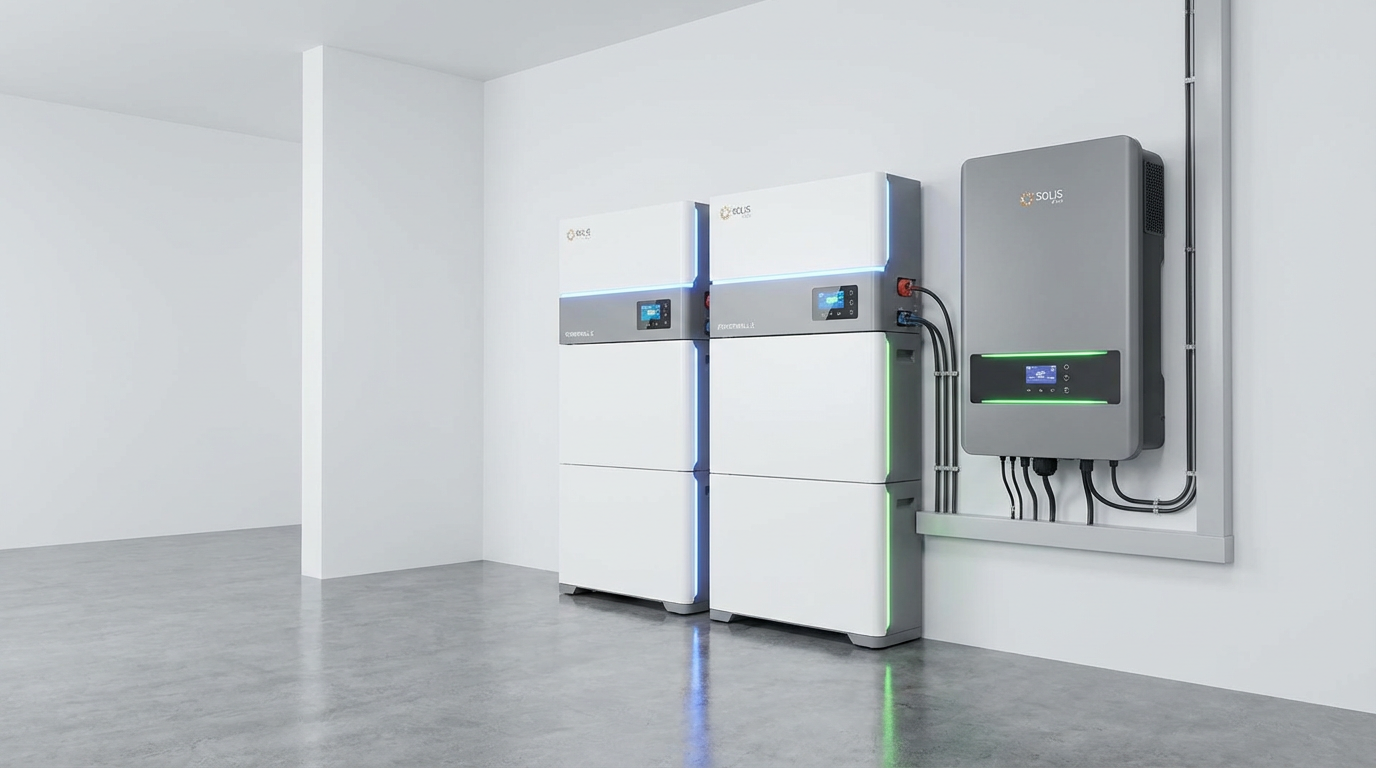 Solar battery storage system